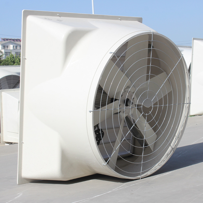 FRP Negative-Pressure Air Fan Workshop Cooling Industrial Exhaust Fan Ventilating Fan Greenhouse FRP Fan