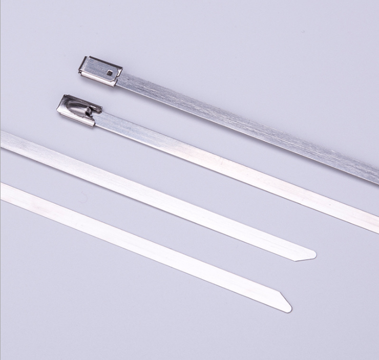 GTSE 6-Inch (about 15.2cm Heavy Metal Zipper Band Stainless Steel Cable Tie for Smoke Exhausting Cover