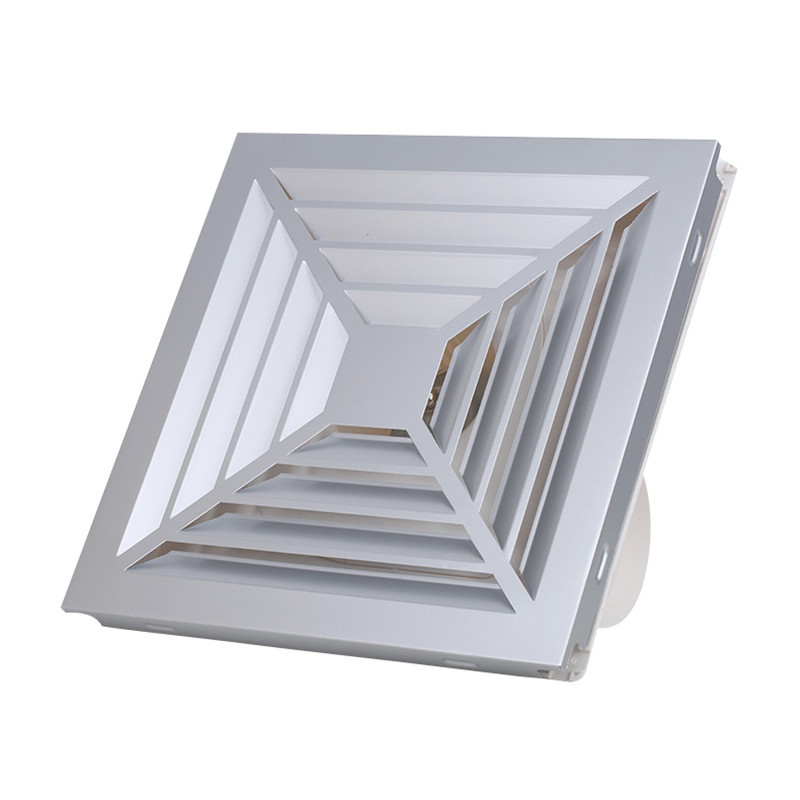 Integrated Ceiling Exhaust Fan Ventilating Fan 600 X600 High Power Engineering 60x60 Ventilator Gypsum Board Mineral Wool Board
