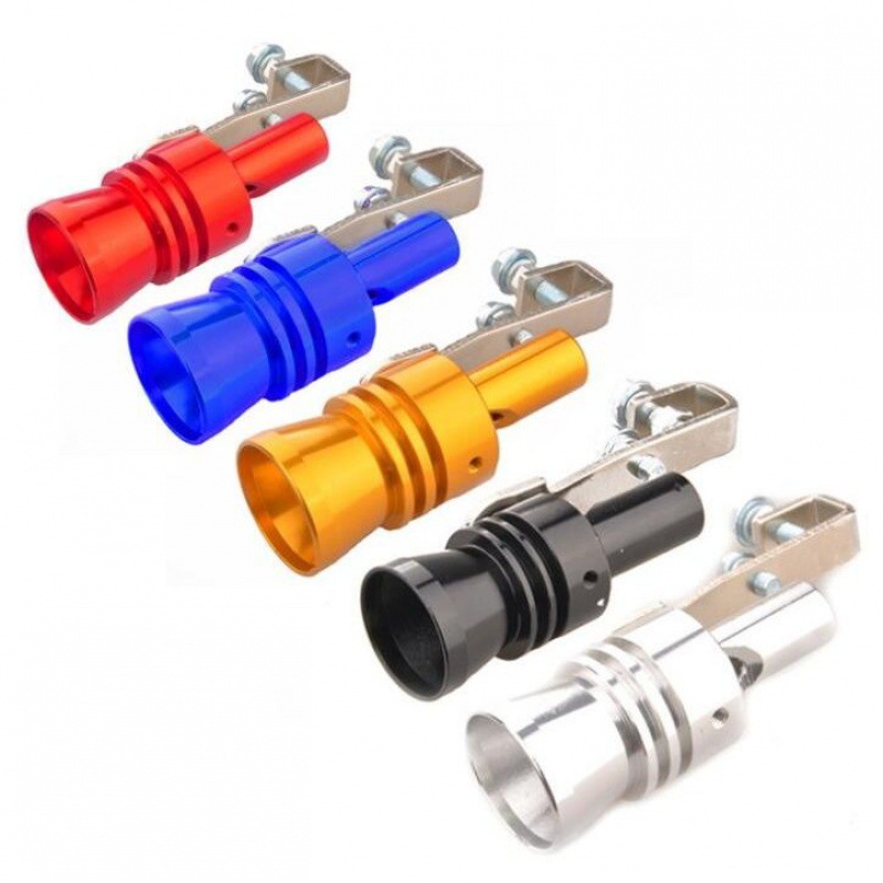 Automobile exhaust pipe tail throat modification change whistle sound motorcycle turbine exhaust pipe mouth sound whistle for wind