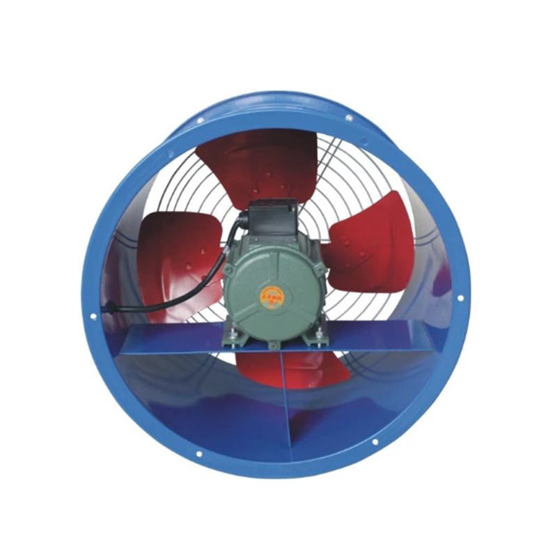 Factory Direct Supply Low Noise Exhaust Fan Exhaust Exhaust Fan Industrial Cylinder Pipe Axial Flow Fan Dust Removal Fan