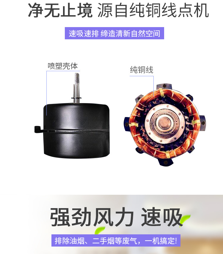 Round Pipeline Blower 6-Inch Ventilation Exhaust Fan 150 Mute Ventilating Fan Exhaust Fan Industrial Indoor Installation