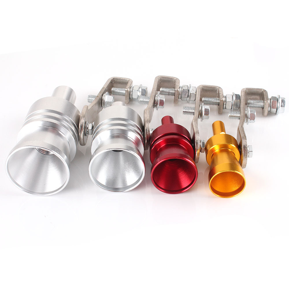 Cross-border hot wholesale vehicle refitted turbine whistle exhaust pipe sound simulator tail throat whistle