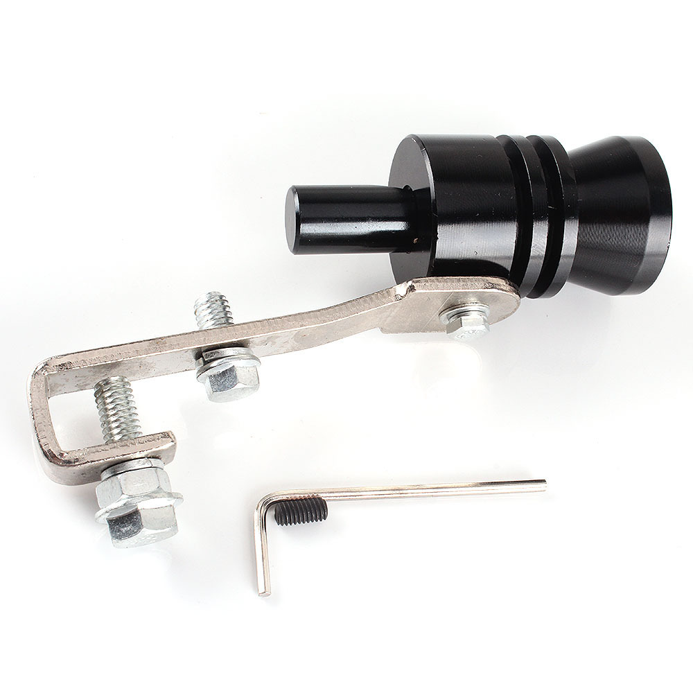 Cross-border hot wholesale vehicle refitted turbine whistle exhaust pipe sound simulator tail throat whistle