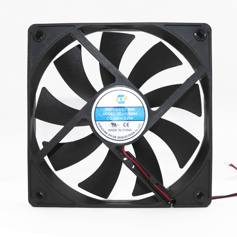 Positive Fan 12018 Cooling Fan Miniature Mute Car Inverter Waterproof Fan Exhaust Industrial Little Fan