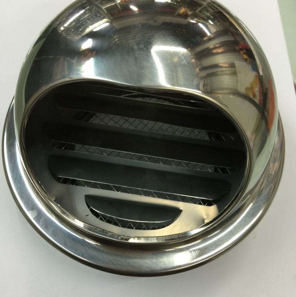 Stainless Steel Spherical Exhaust Outlet Vent Hood Outer Vent Vent Hood