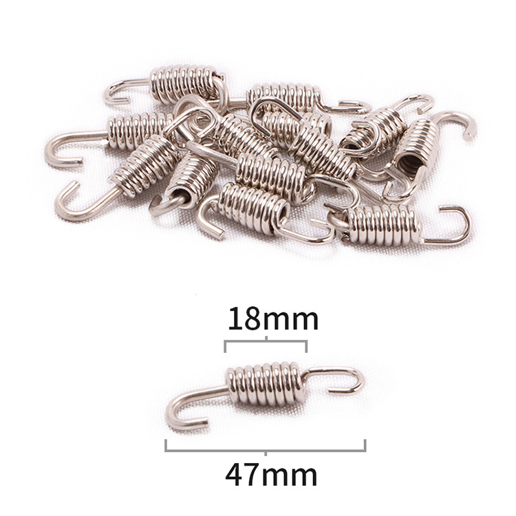  Scorpio Jicun Exhaust Pipe Spring Modification Welding Port Adapter Anti-Scald Strip Motorcycle Accessories