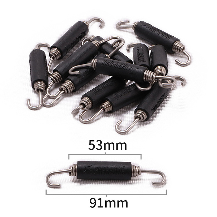  Scorpio Jicun Exhaust Pipe Spring Modification Welding Port Adapter Anti-Scald Strip Motorcycle Accessories