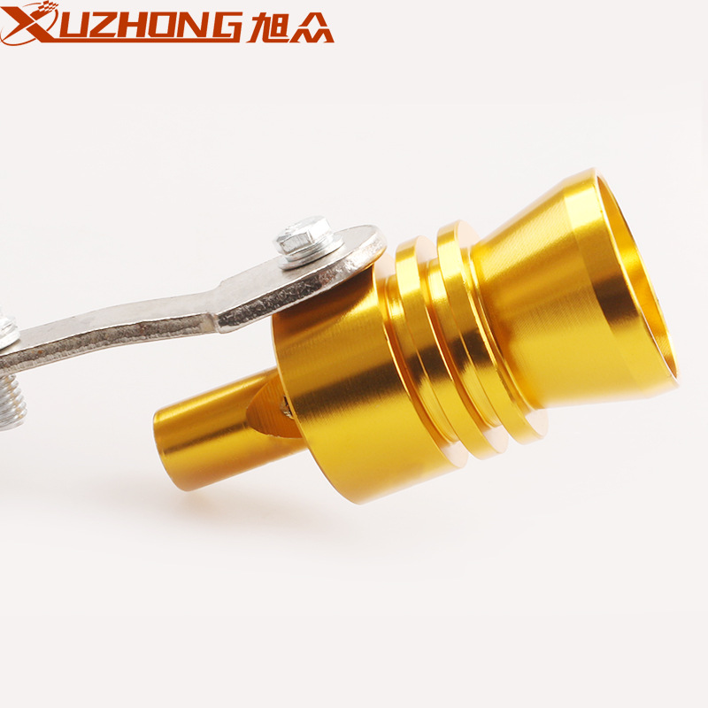 Professional Batch Car Modification Turbine Whistle Exhaust Pipe Sounder Sound Simulator Turbine Tail Whistle XL