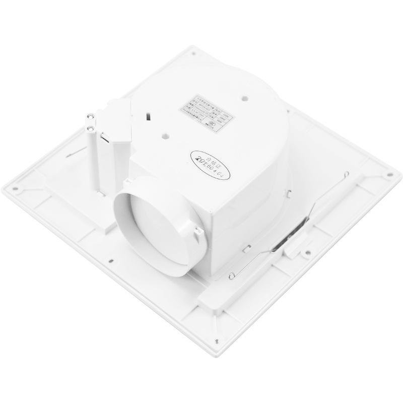 Household kitchen bathroom ceiling gypsum board ceiling exhaust fan 8/10-inch pipe hotel engineering exhaust fan