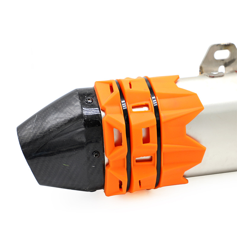 Protective Adhesive High Temperature Resistant Motorcycle Exhaust Pipe Tail End Protective Adhesive Two Punch Four Punch
