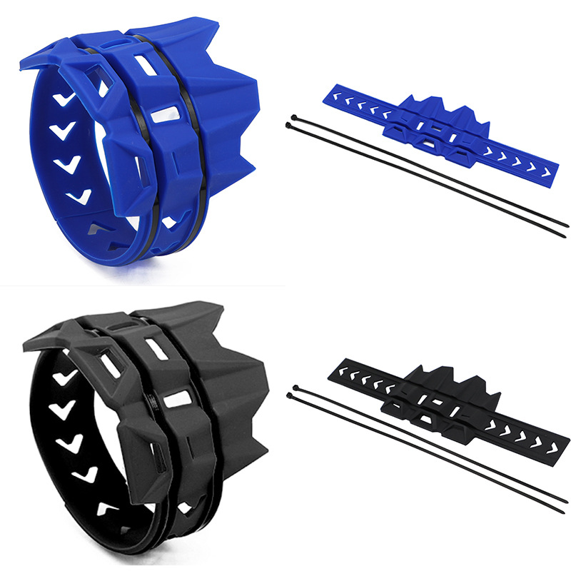 Protective Adhesive High Temperature Resistant Motorcycle Exhaust Pipe Tail End Protective Adhesive Two Punch Four Punch