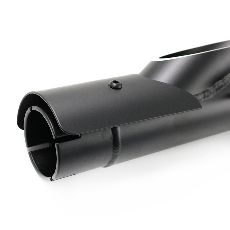 Motorcycle Modification R6 Fz8n Zx6r10r Er6n Xiaorenzhe Toce Three-Hole Large Row Fried Street Exhaust Pipe