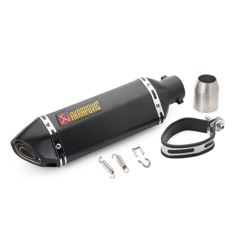 Applicable to Yamaha R6 Exhaust Pipe Universal Huanglong Small Hexagonal Fried Street Stainless Steel Exhaust Pipe