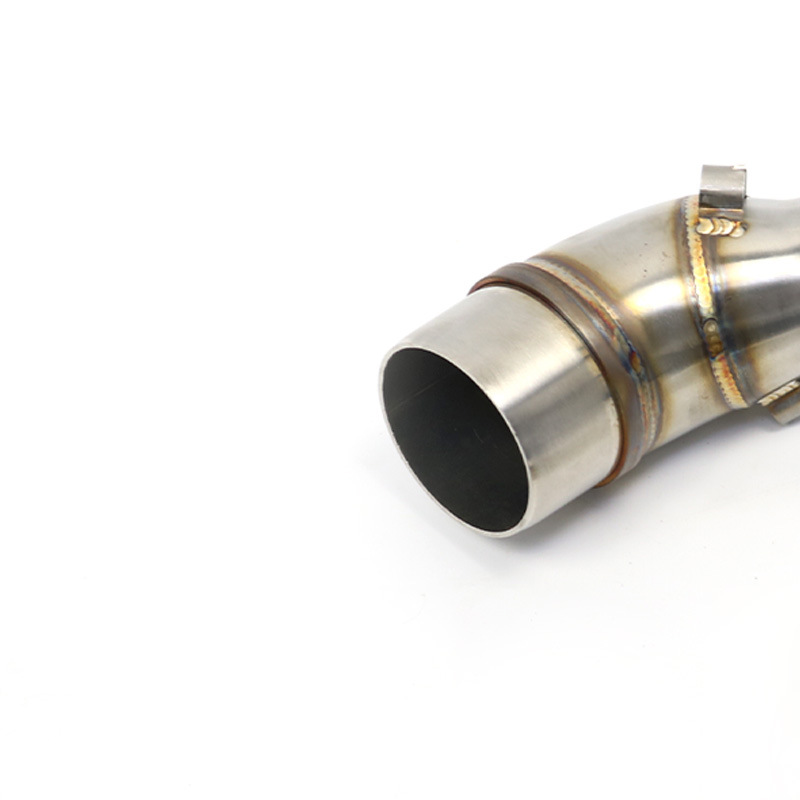 Motorcycle Modification Exhaust Pipe Middle Section Ninja250 Ninja SL Stainless Steel Adapter 03-17 Universal 250