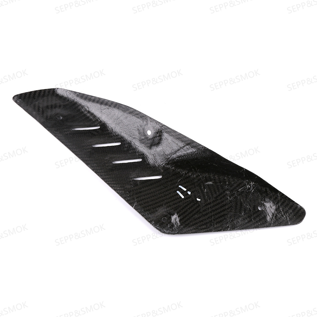 Suitable for Yamaha Y Ha Mt10 Motorcycle Carbon Fiber Large Exhaust Pipe Cover 16-18 Years Modified Shell