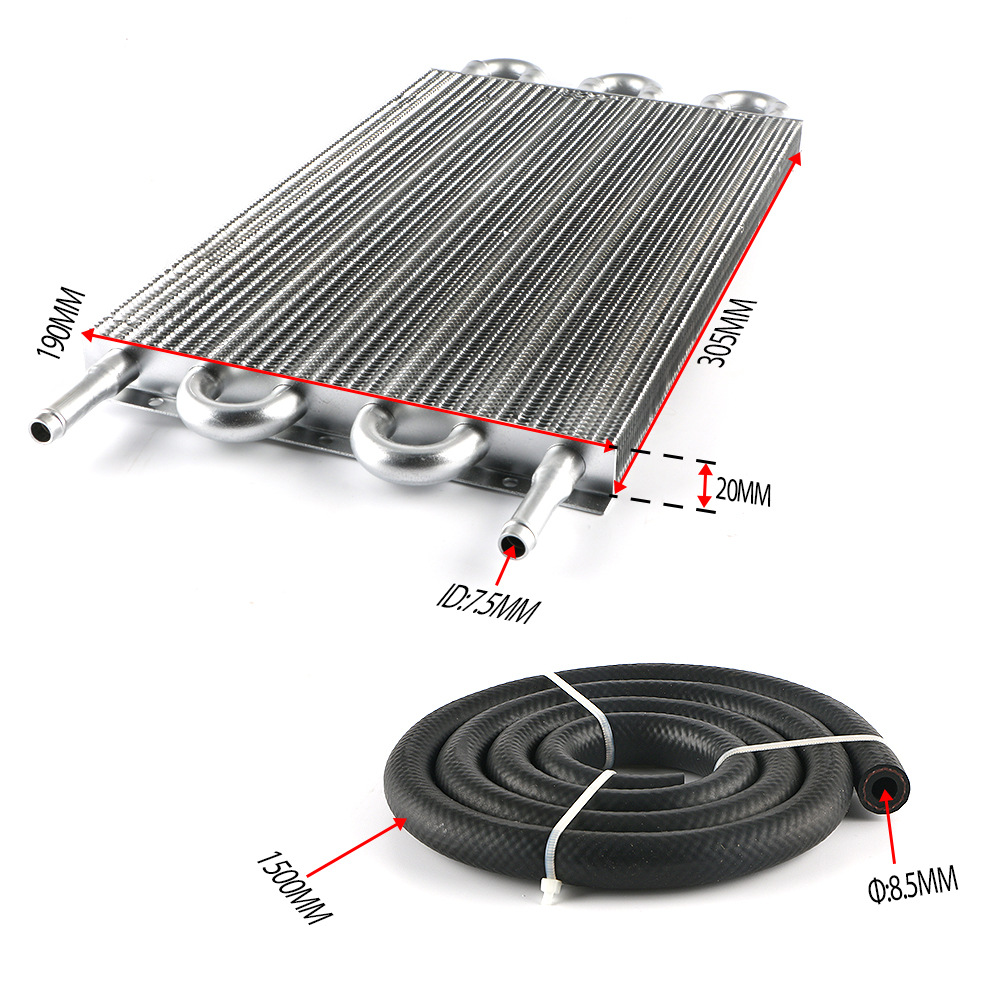 Hot Selling Universal Car Modification Fittings Car Air Conditioning Exhaust Pipe Condenser Pipe Automotive Condenser
