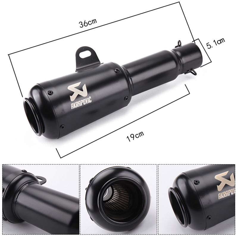 Blessed Huanglong 600 Suzuki Spring Wind Kawasaki Ducati Motorcycle Sports Car Modified Large Displacement Exhaust Pipe