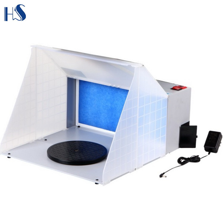 Model HandMade Spray Painting Paint Collector Model Coloring Workbench Exhaust Fan Ventilating Fan Fog Extractor