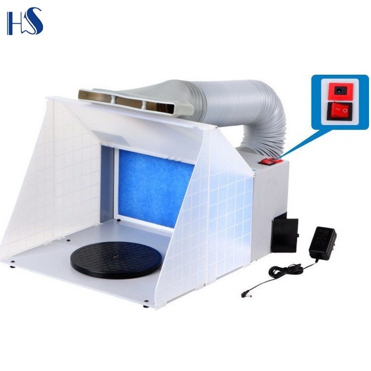 Model HandMade Spray Painting Paint Collector Model Coloring Workbench Exhaust Fan Ventilating Fan Fog Extractor