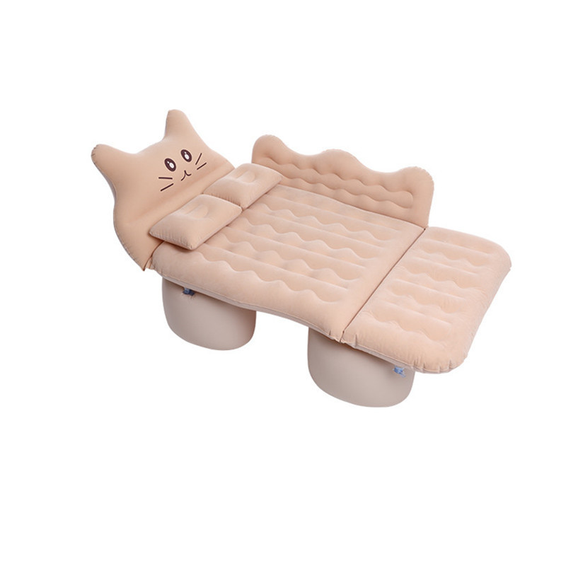 VehicleMounted Inflatable Bed Car Travel Car Inflatable Mattress SUV Car Rear Exhaust Cushion Sleeping Bed