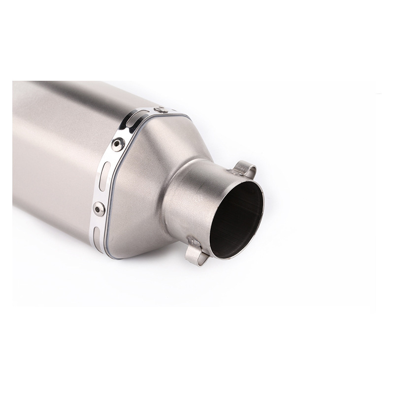 Small Hexagonal Exhaust Pipe Imitation Titanium Hexagonal Exhaust Pipe Huanglong 600 Horizon Universal Exhaust Pipe