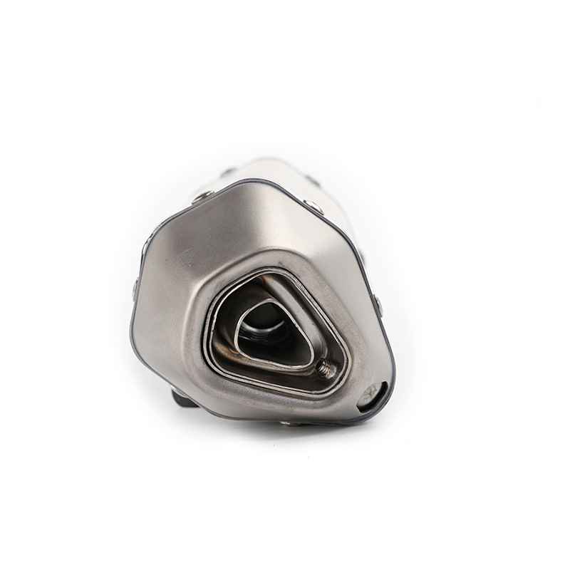 Small Hexagonal Exhaust Pipe Imitation Titanium Hexagonal Exhaust Pipe Huanglong 600 Horizon Universal Exhaust Pipe