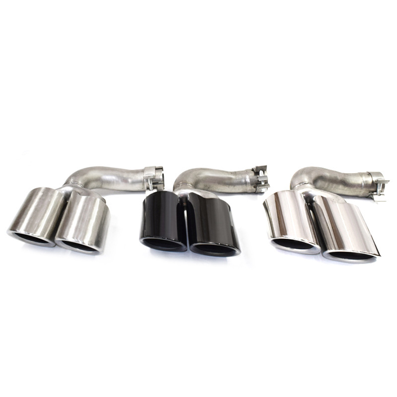 to 18 to 20 New Porsche Cayenne GTS Sports Tail Throat FourOutlet Tail Mouth Cayenne Exhaust Pipe Modification