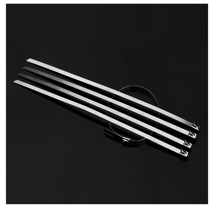 10 pack heavy 12 \\ \&#034;(115 LBS) stainless steel exhaust lock zipper cable ties