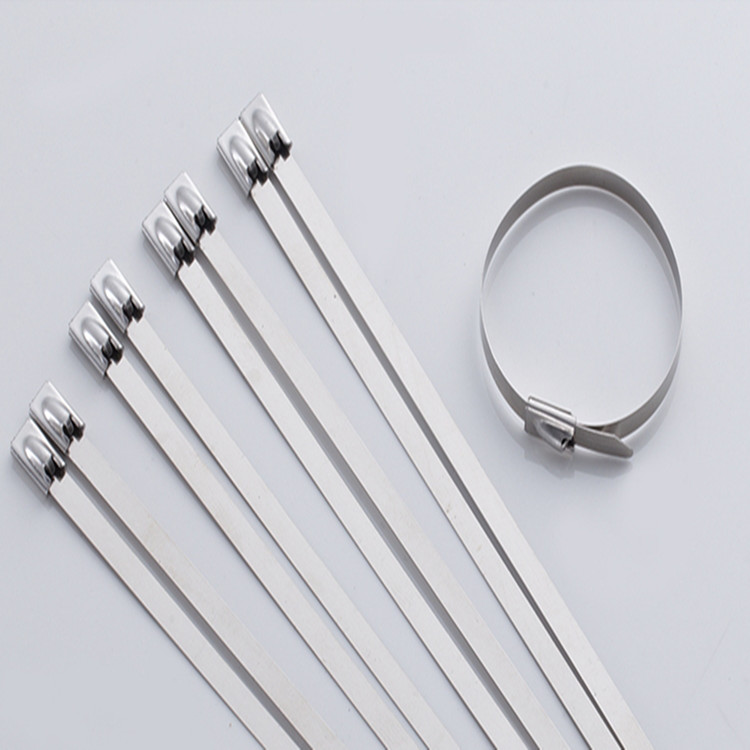 10 pack heavy 12 \\ \&#034;(115 LBS) stainless steel exhaust lock zipper cable ties