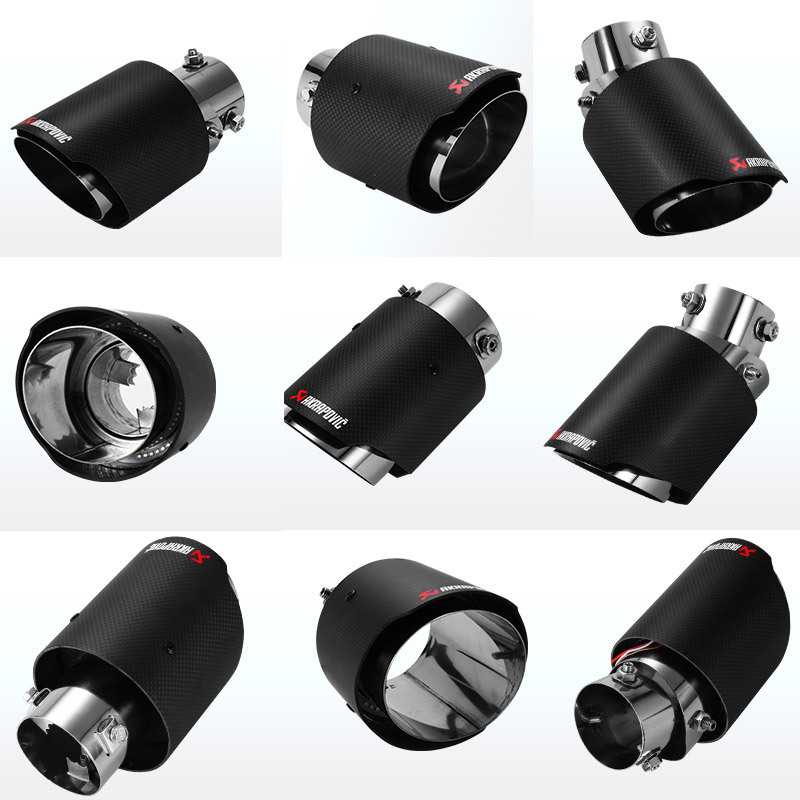 Tail Throat Exhaust Pipe Luminous Tail Throat Stainless Steel Modification Accessory Decorative Tail Throat