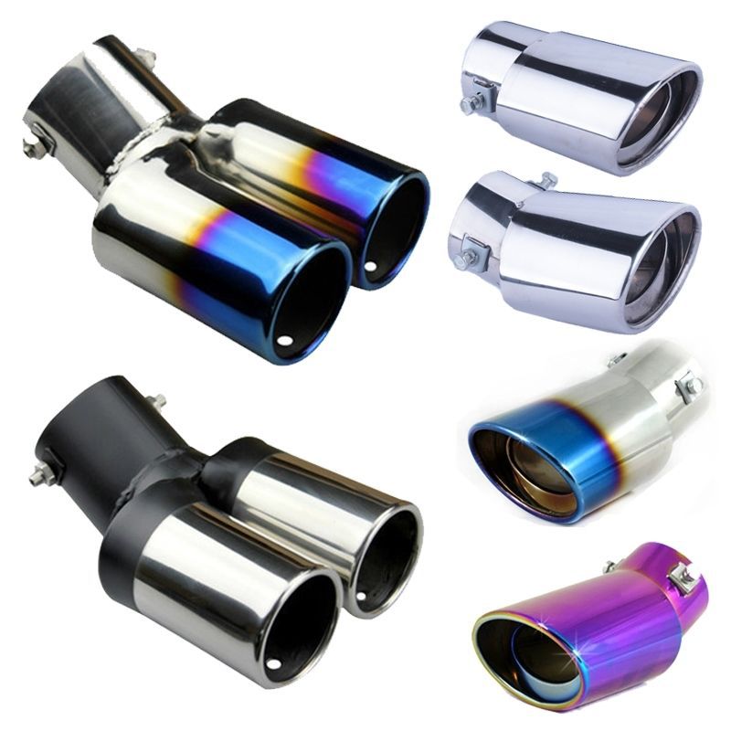 Automobile exhaust pipe tail throat change sports car sound chimney is suitable for the mass new sunlight refit decoration sounder
