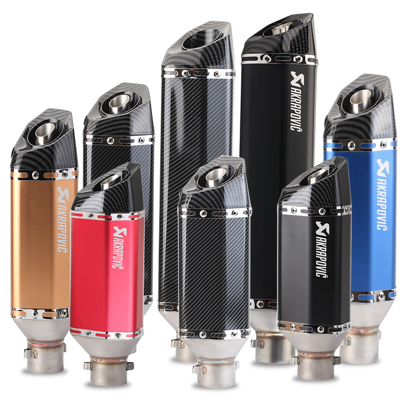 Sports Car Modification Huanglong 600 Xiaorenzhe 250 Yongyuan 350r25R3 Hexagonal Scorpio Exhaust Pipe Universal