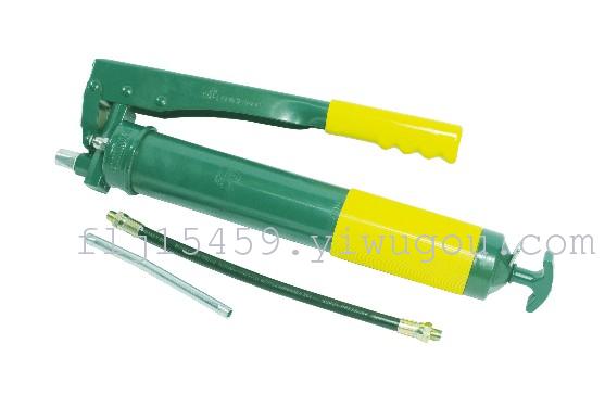 Dual exhaust grease gun