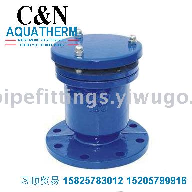 Flange exhaust valve screw exhaust valve automatic intake exhaust valve
