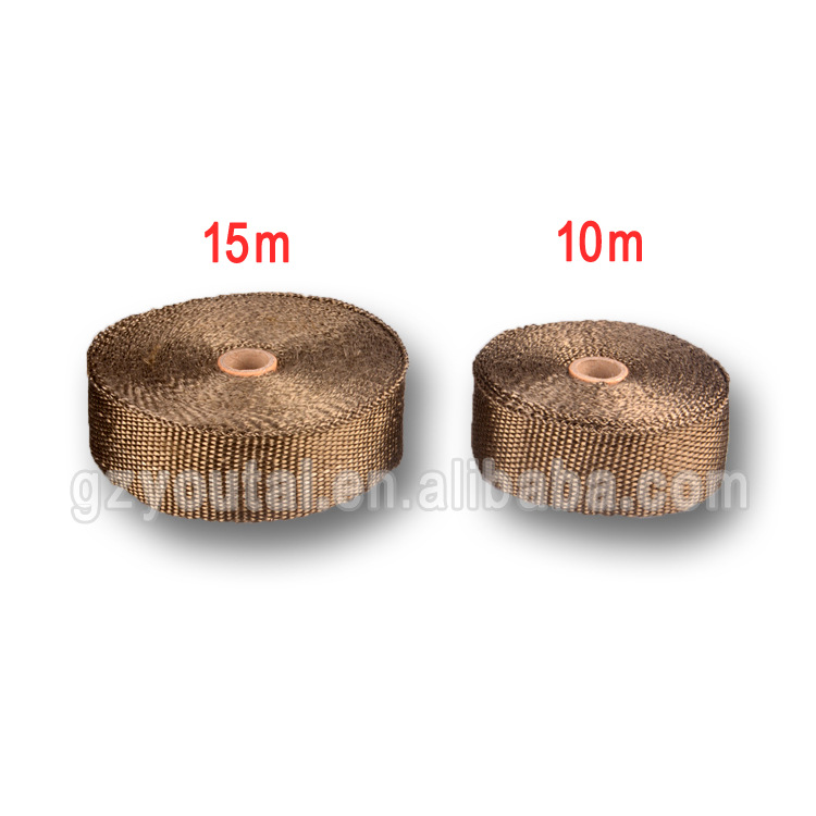 Pipe Banana with Glass Fiber Insulation Cotton Motorcycle Exhaust Pipe High Temperature Resistant Banana Cloth 10M