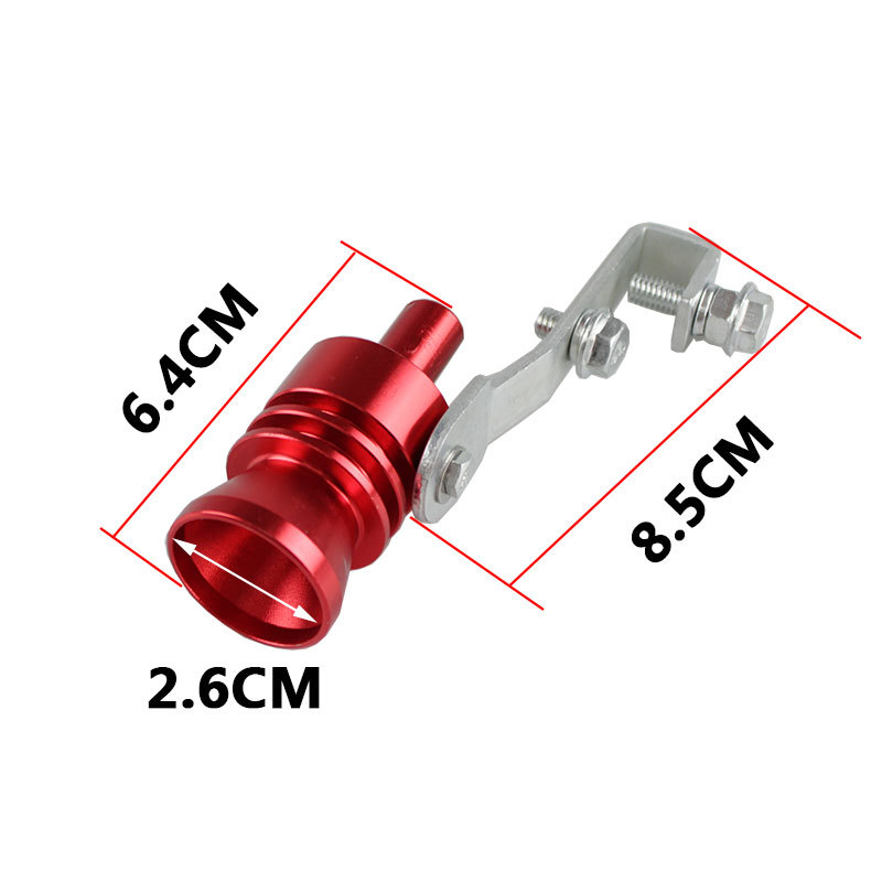 Cross - border popular car modified turbine whistle exhaust pipe sound simulator motorcycle tail throat whistle