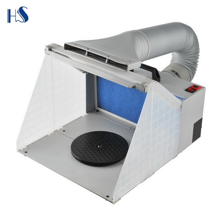 Haosheng Model Coloring Ventilating Fan Paint Seal Exhaust Exhaust Fan Mist Absorber Paint Box Workbench