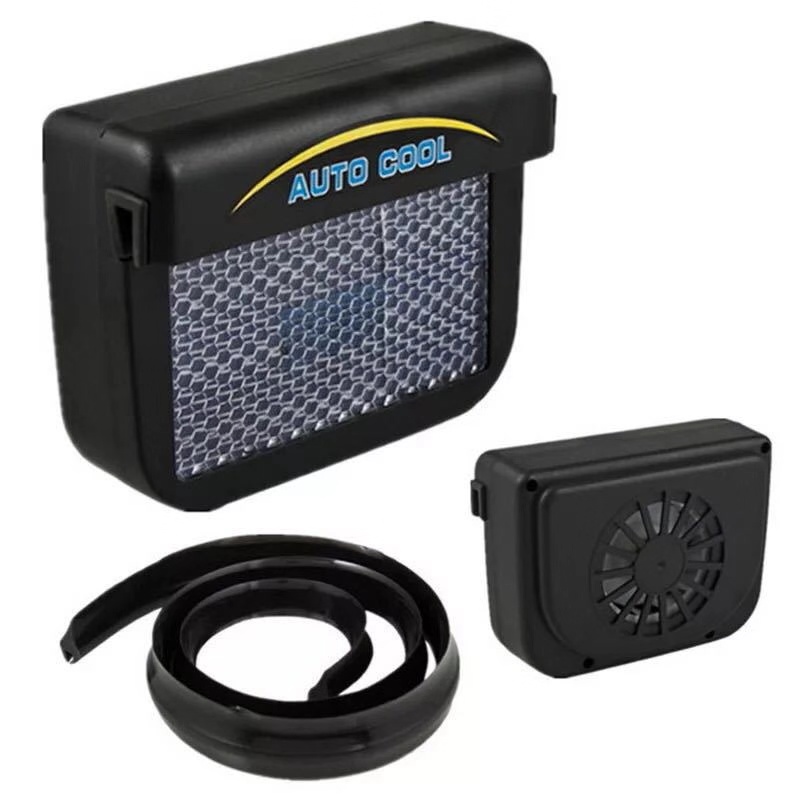 Car Exhaust Fan 1W High-Power Solar Fan Cooler Car Exhaust Fan