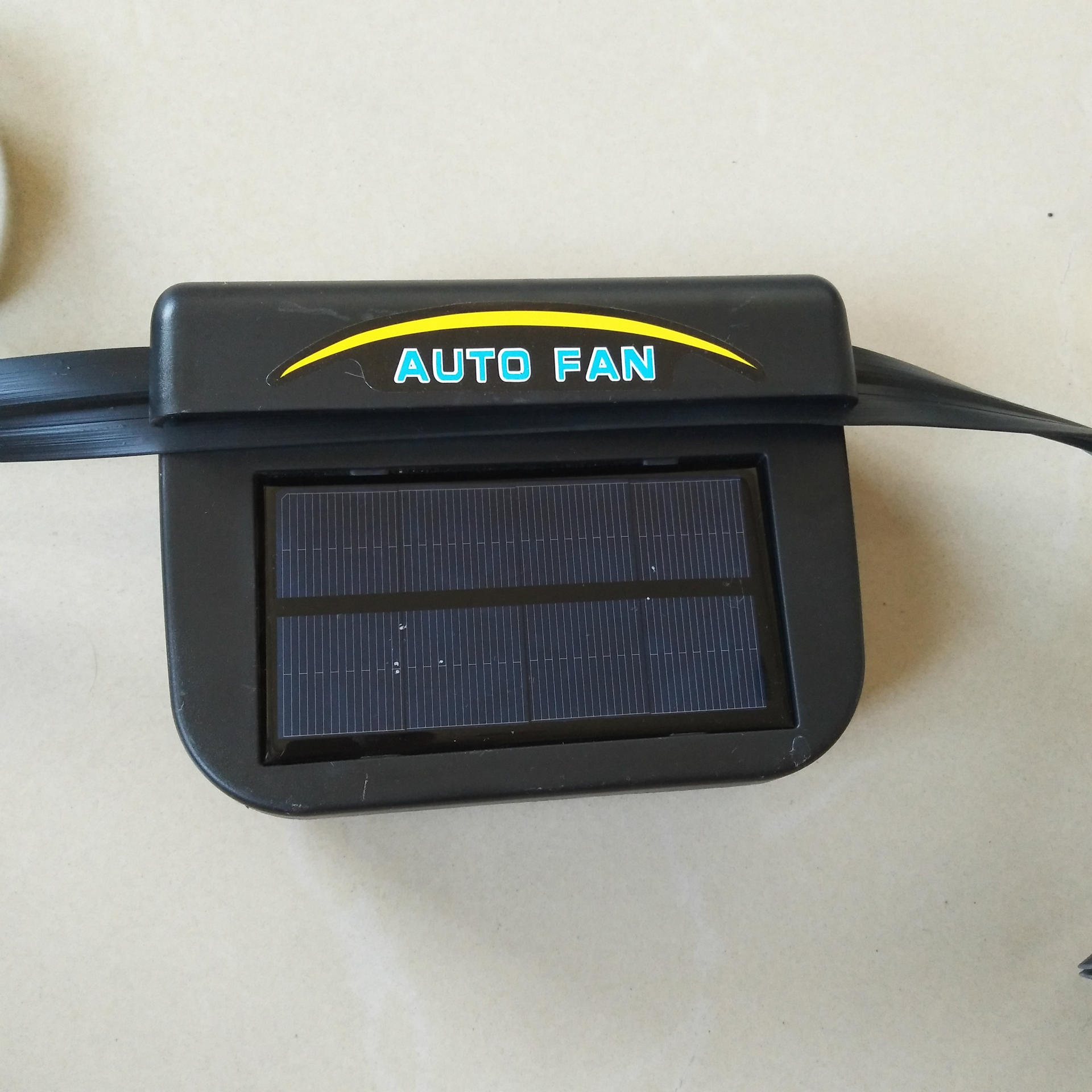 Car Exhaust Fan 1W High-Power Solar Fan Cooler Car Exhaust Fan