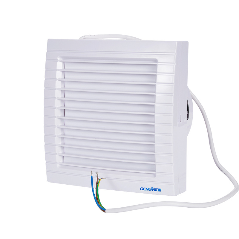 Zhengye Exhaust Fan 6-Inch Kitchen Bathroom Wall Glass round Hole Ventilation Fan Air Pressure Type 160 Pipe Apc15e
