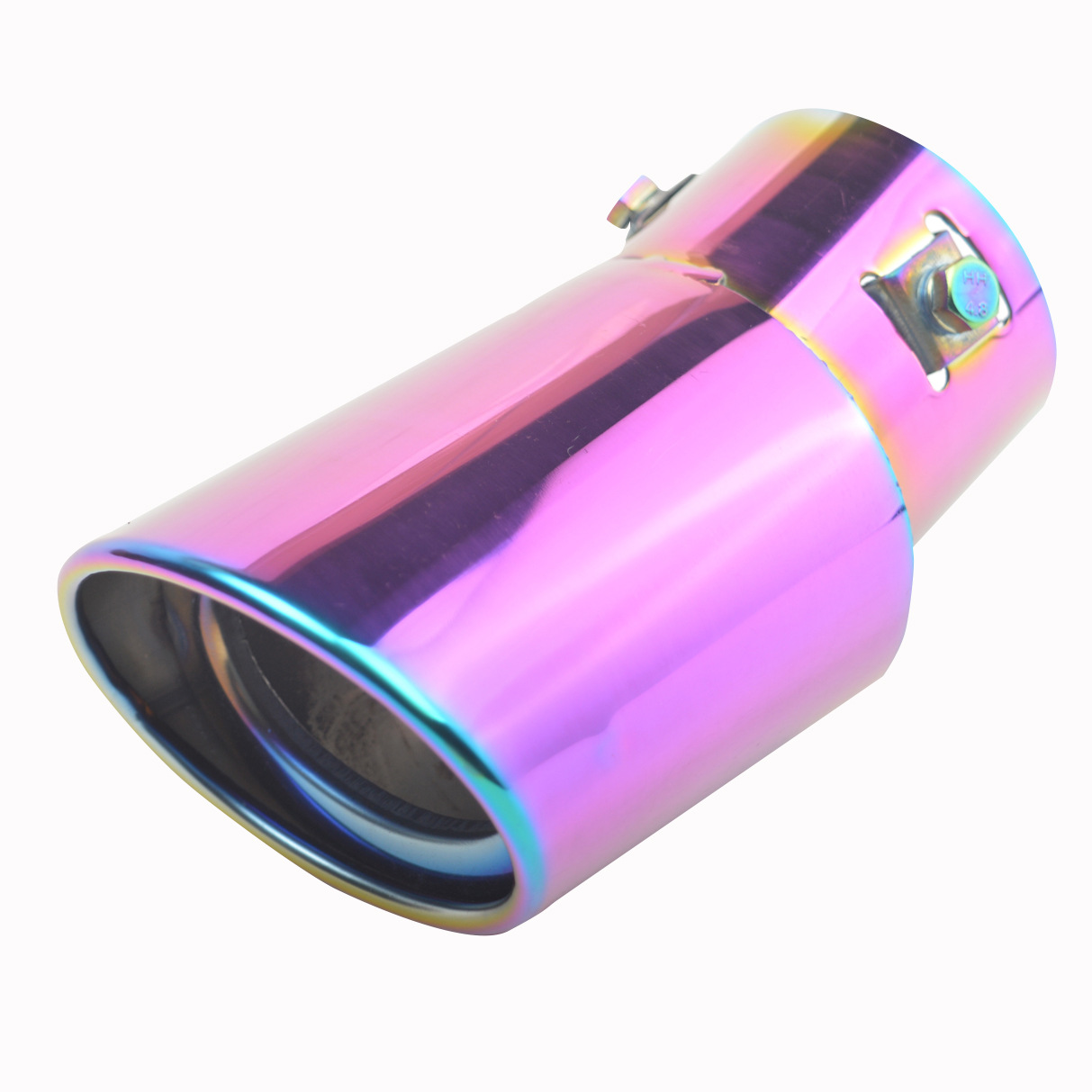Distribution Plating Color Small Universal Bend Car Exhaust Pipe Thickened Stainless Steel Silencer Exhaust Pipe Cover