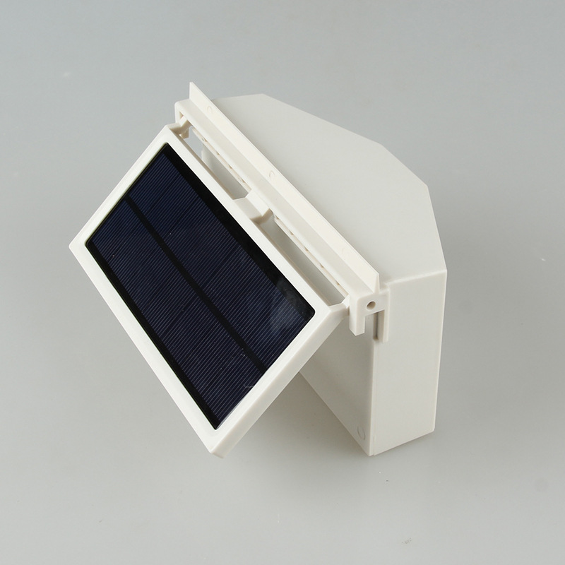 New Solar Power Vehicle VentilatorDouble Air Outlet Car Exhaust FanSolar Power Vehicle CoolerCar Gills