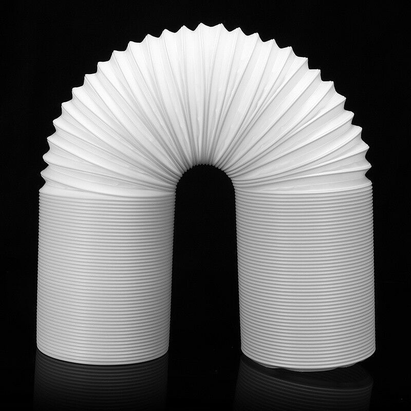 Hose Mobile Air Conditioning Exhaust Pipe Telescopic Heat Exhausting Tube Exhaust Ventilation Thickening with Steel Wire
