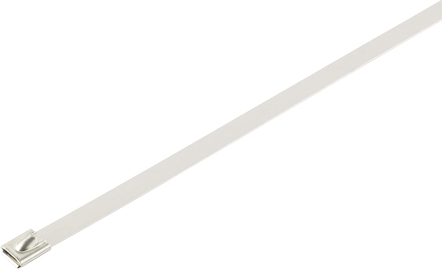 14-Inch Heavy-Duty Metal Zip Ties 350-Pound Strength Stainless Steel Cable Ties Smoke Exhausting Cover Garage Outdoor