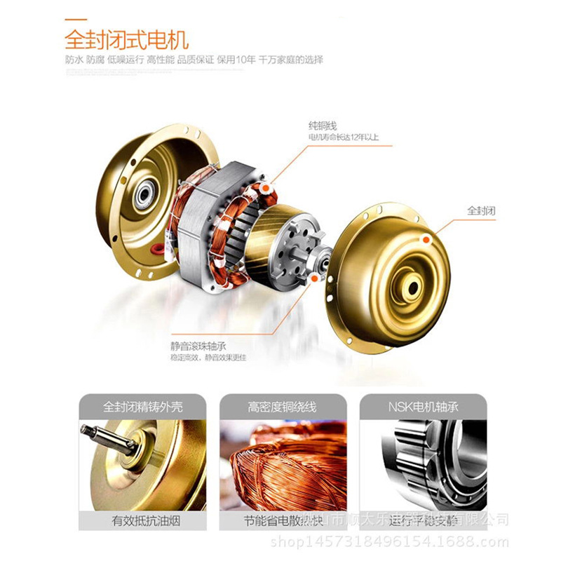Domestic Small and MediumSized Wall Top Suction Hood Kitchen UltraThin Builtin Extractor Hoods Single Exhaust OEM