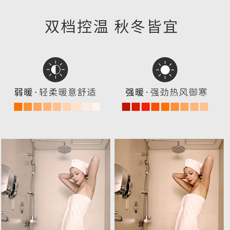 Bath Heater Home Heating Bathroom Bathroom Bath Bully Lamp Bath Heater Exhaust Fan Lighting Integrated