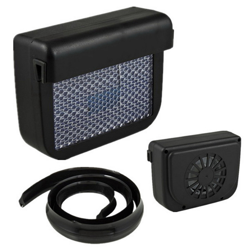 Large Solar Panel Exhaust Fan Car Fan Cooling Exhaust Stuffy Car Solar Fan Factory Direct Supply