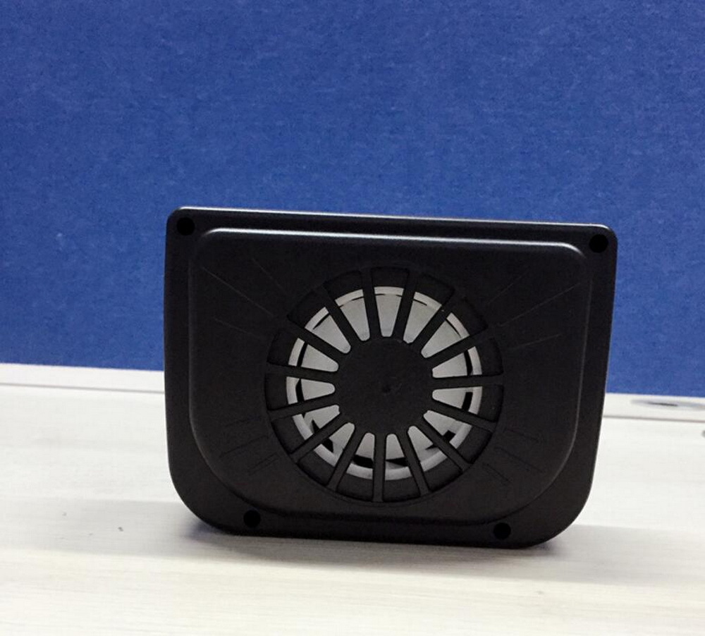 Large Solar Panel Exhaust Fan Car Fan Cooling Exhaust Stuffy Car Solar Fan Factory Direct Supply