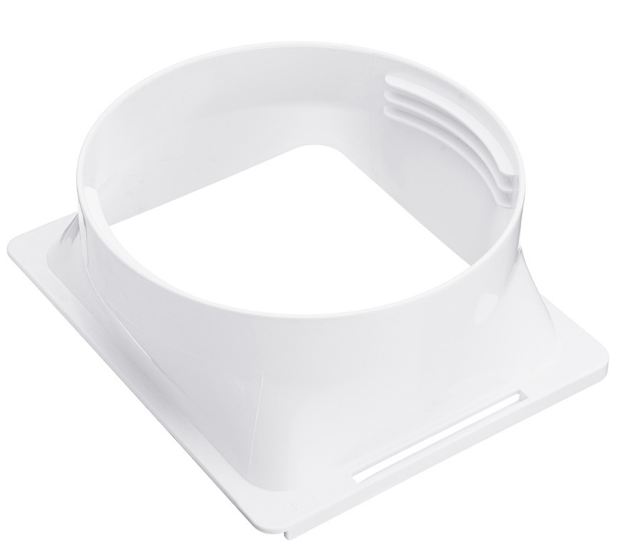 Bezel Suitable for Straight Diameter 13cm Exhaust Pipe Sliding Window Windshield Seal Adjustable Telescopic Baffle